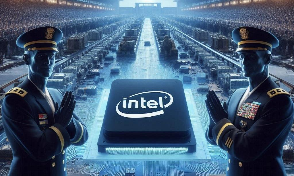 Image for news article: Intel Secures $3.5 Billion Deal for Military Chip Production