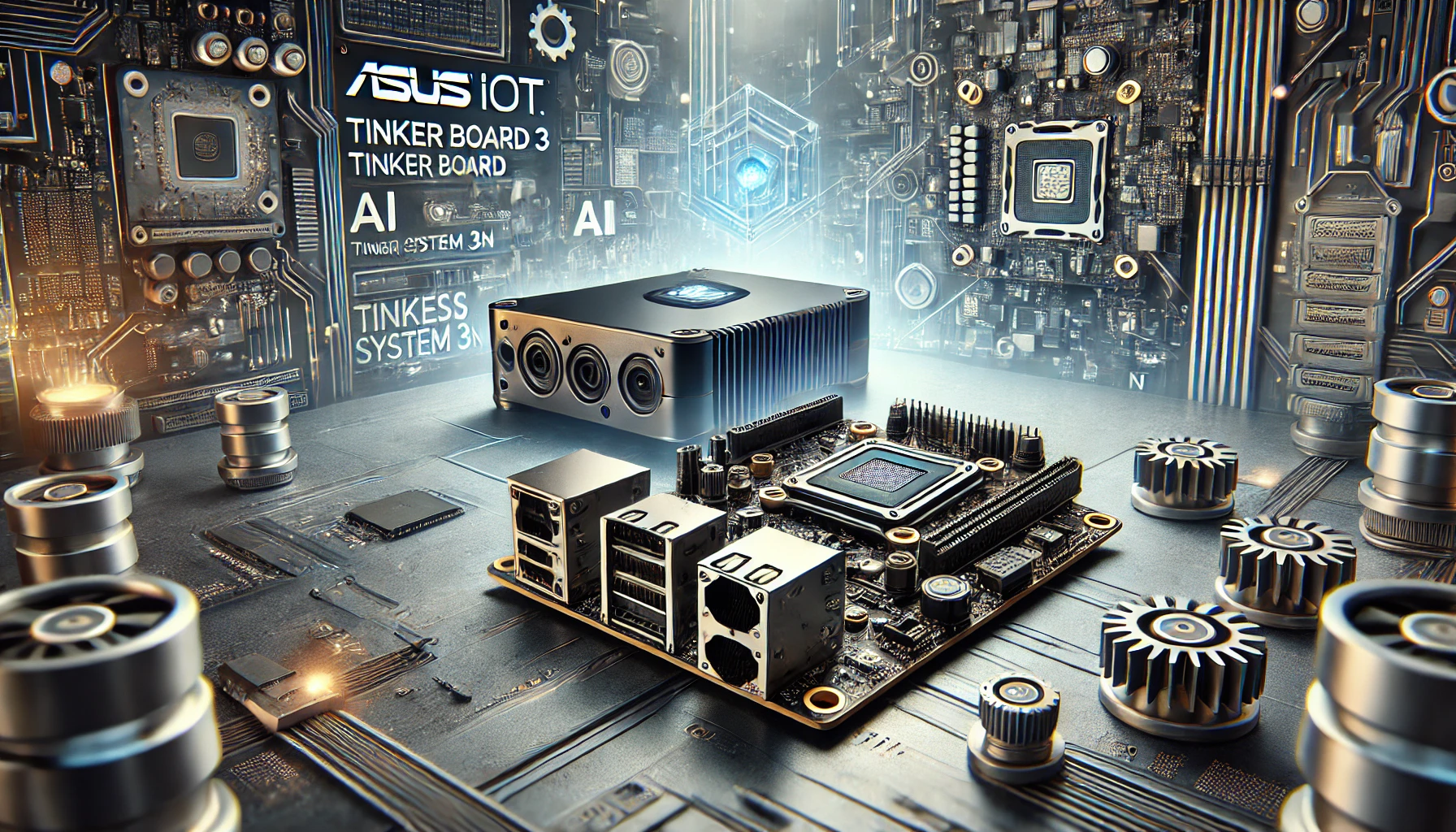 Image for news article: ASUS IoT Launches Tinker Board 3 and Tinker System 3N for Advanced AI and Industrial Applications