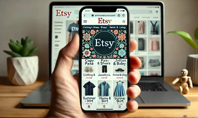 Image for news article: Etsy Introduces New AI-Generated Item Guidelines in Seller Policy